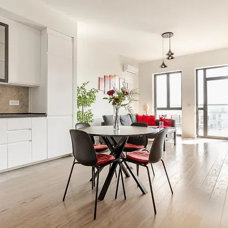 Waterfront - Steps To Galerija Shopping Mall Apartmán Bělehrad